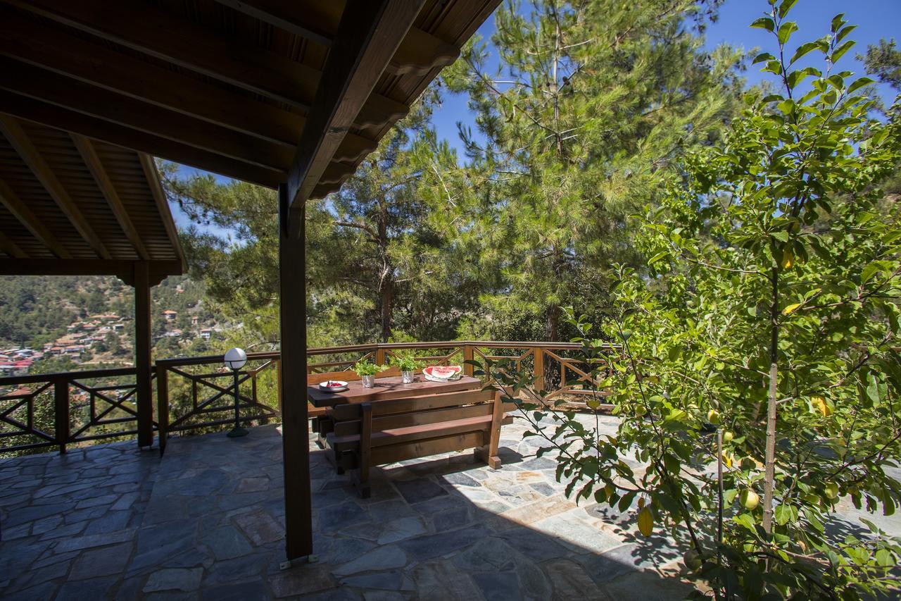 Ricky Chalet Near Troodos Spilia Esterno foto